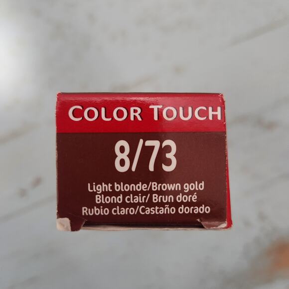 Wella Color Touch 8/73 Light Blonde/Brown Gold Demi-permanent Hair Color; 2oz - Picture 2 of 5